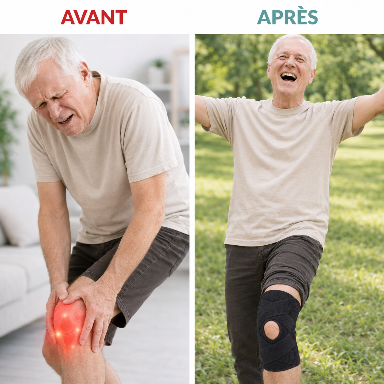 Nerivol TriFlex360 ™ - Compression Knee Brace
