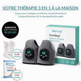 Purestep - Masseur neuropathie plantaire à triples actions