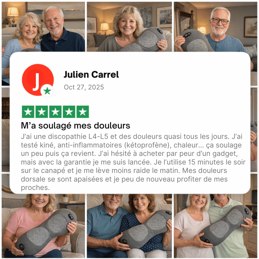 Spineva™ - Triple action massager