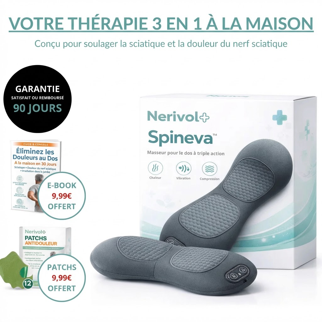 Spineva™ – Ischiasmassagegerät mit Dreifachwirkung