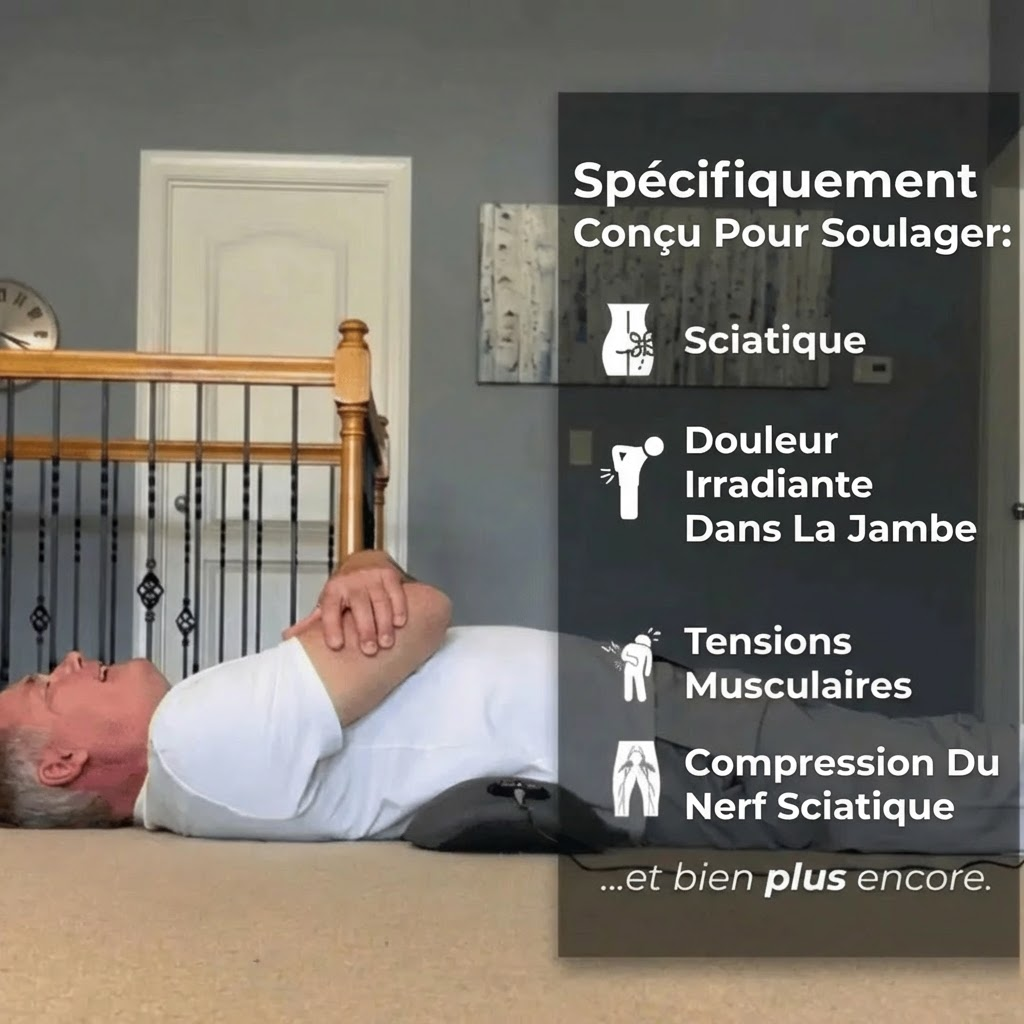 Spineva™ – Ischiasmassagegerät mit Dreifachwirkung